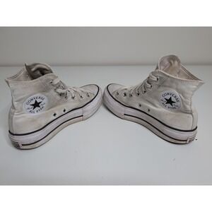 Converse Women's 7 Chuck Taylor All Star Platform Tennis Shoes Sneakers Canvas